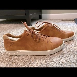 Mens Olukai leather sneakers